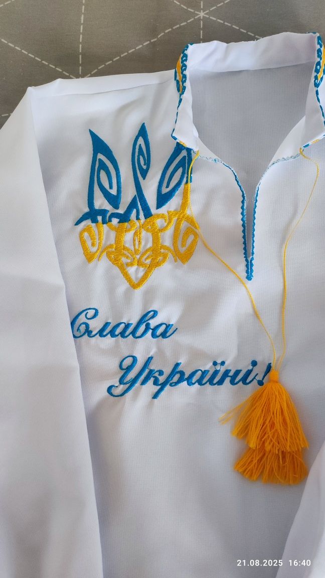 Вышиванка на мальчика