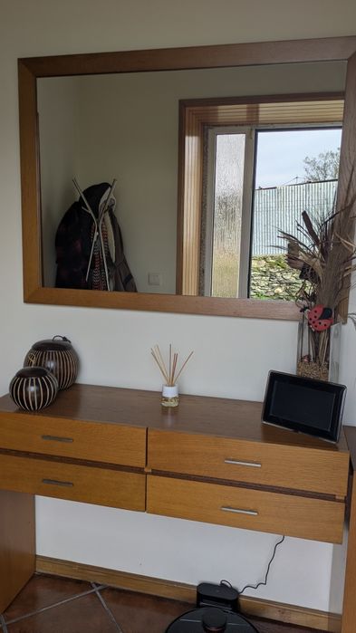 Consola de entrada com espelho