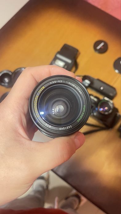 Chinon CE-4 35mm Chinon Auto MC 50mm F1.4