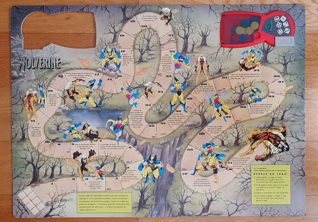 Livro Gigante Original Marvel de 6 jogos