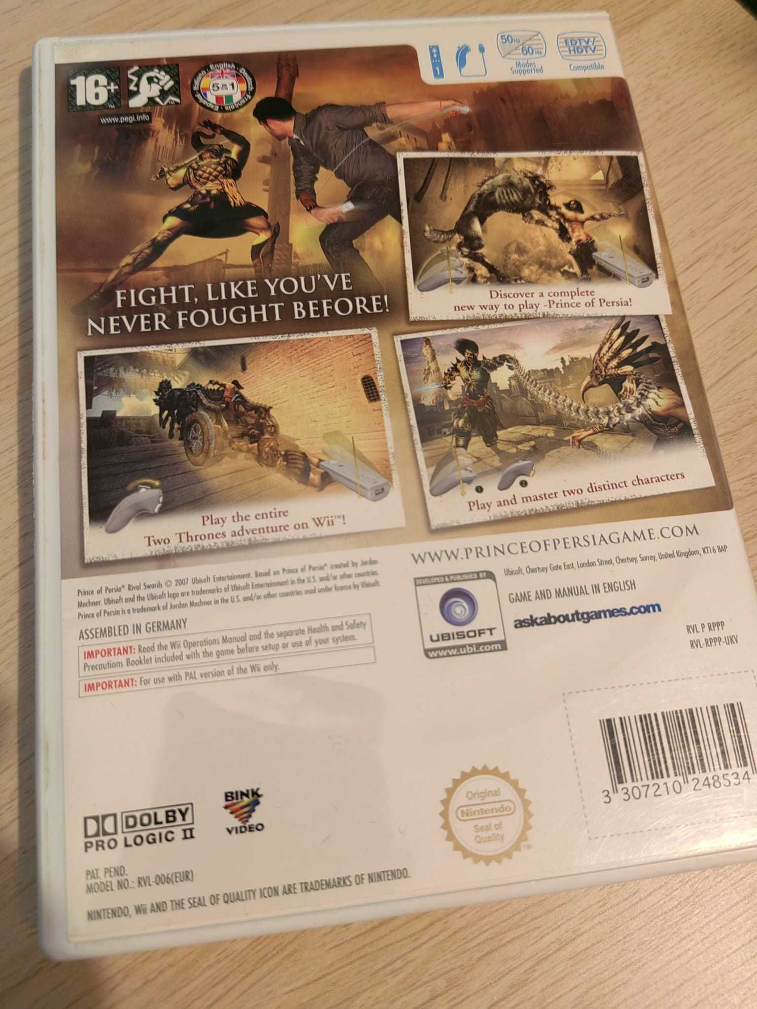 Jogo Wii Prince of Persia - Rival Swords