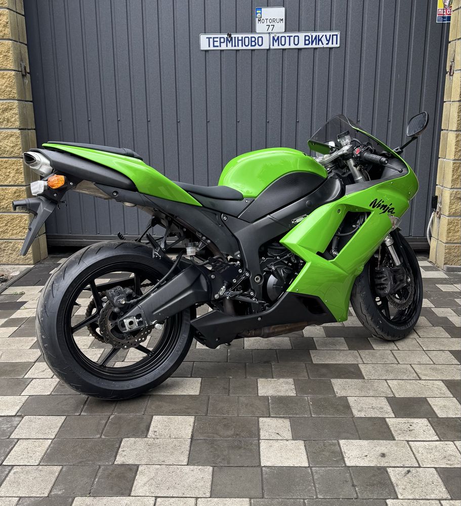Kawasaki Zx-6r облужений підготовлений без пробігу