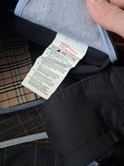 Spodnie jeansowe burberry