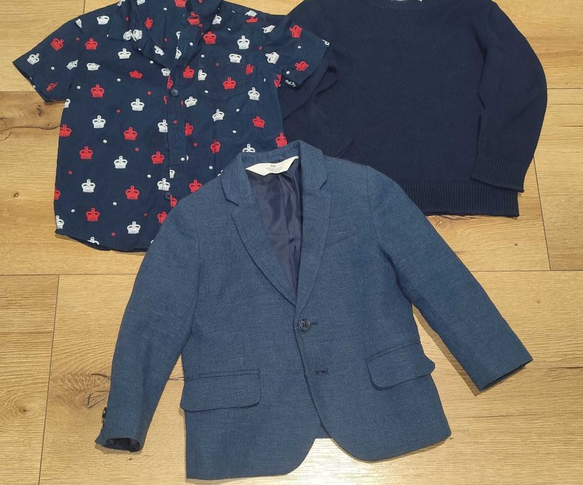 Paczka ubrań dla chłopca w wieku od 2-4 lat