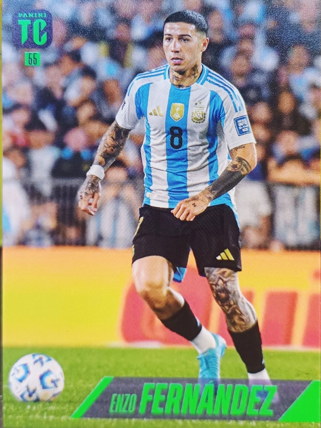 Karta kolekcjonerska Panini Top Class – Enzo Fernández  nr 55