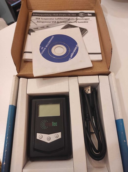 data-logger humidity&temperatur / registador de dados humidade+temp.