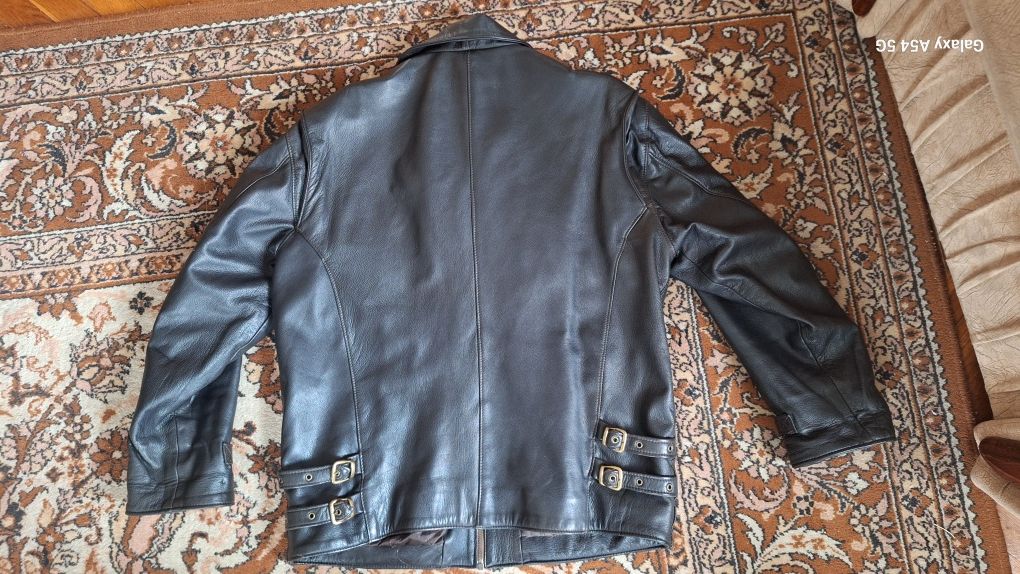 Кожаная куртка пилот. Made in Italy