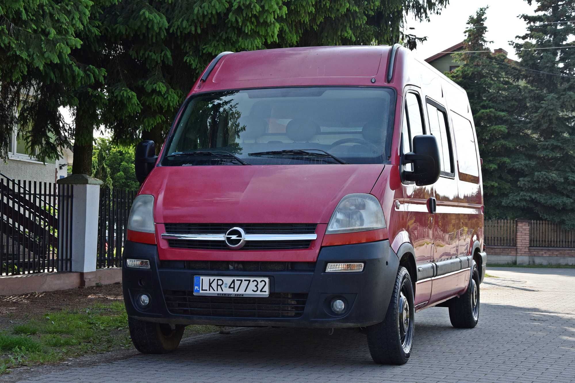 OPEL MOVANO 2.5 CDTI 115KM L2H2 Blaszak Klimatyzacja Hak 2004 ROK!