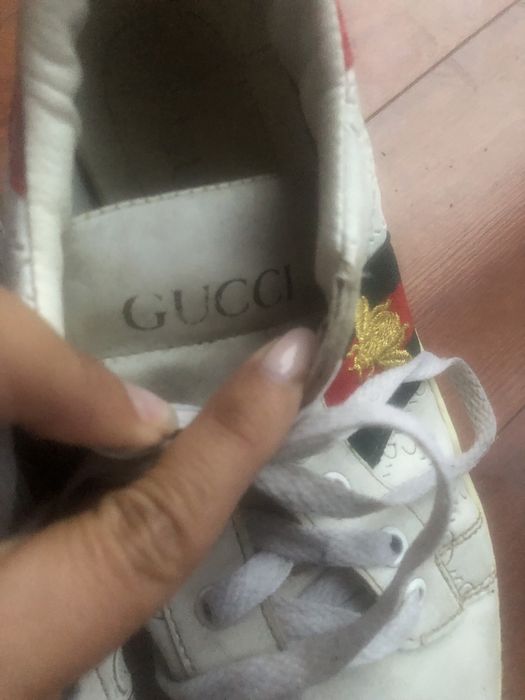 Adidasy w stylu gucci