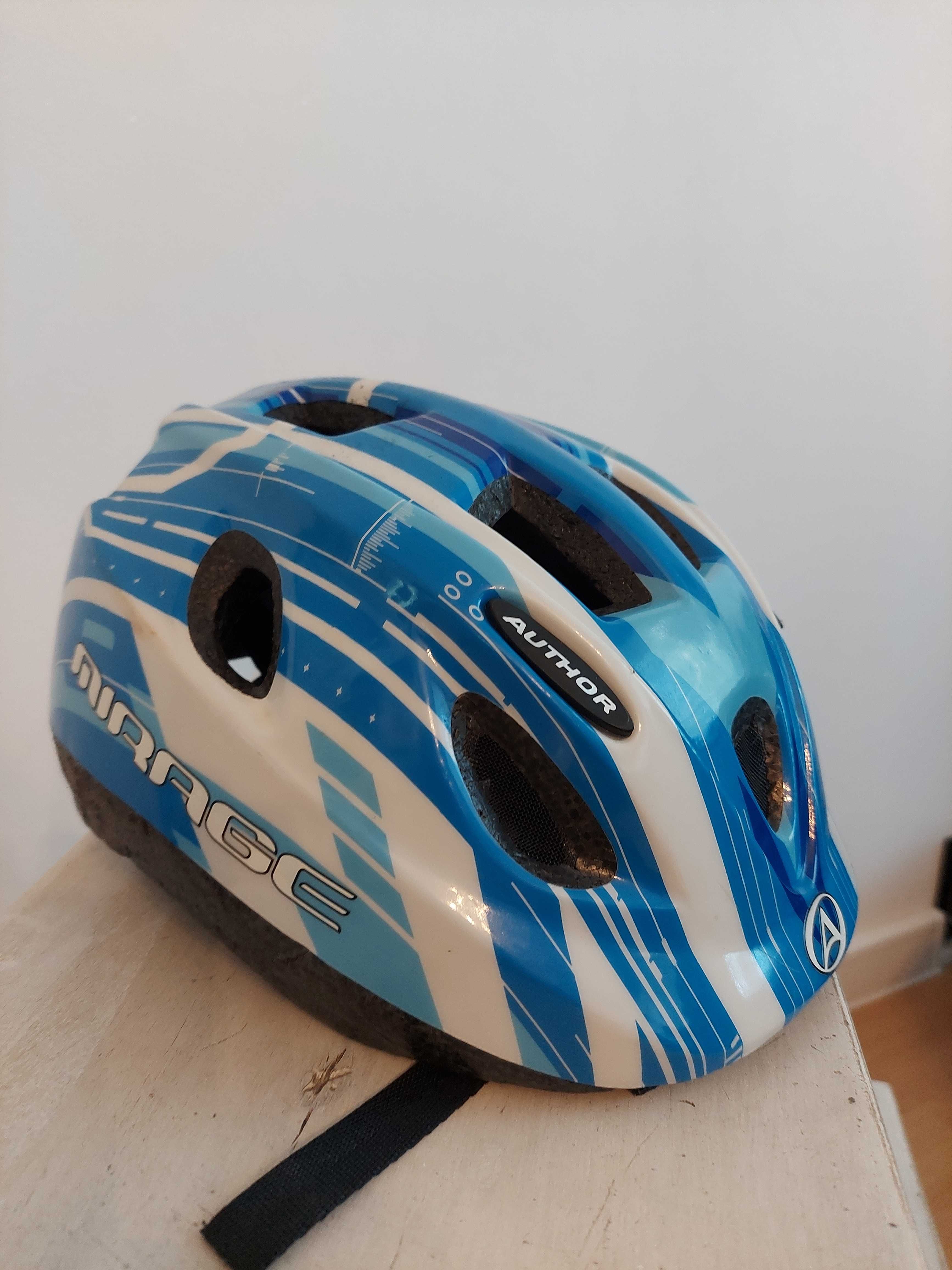 Kask rowerowy dzieciecy Author Mirage 48-54cm