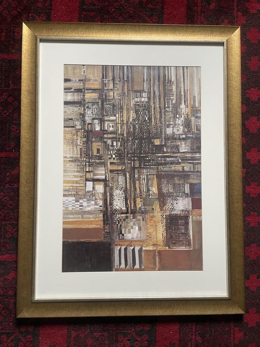 Quadro / litografia da Maria Helena Vieira da Silva