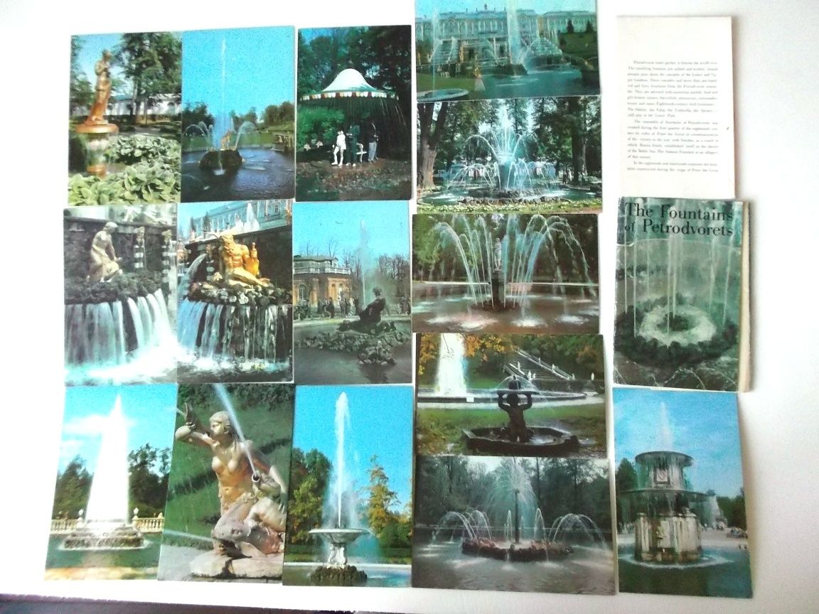 Поштові картки листівки СРСР вінтаж ретро фото міста туризм подорожі