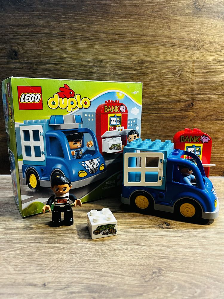 Klocki Lego Duplo samochód policyjny policja