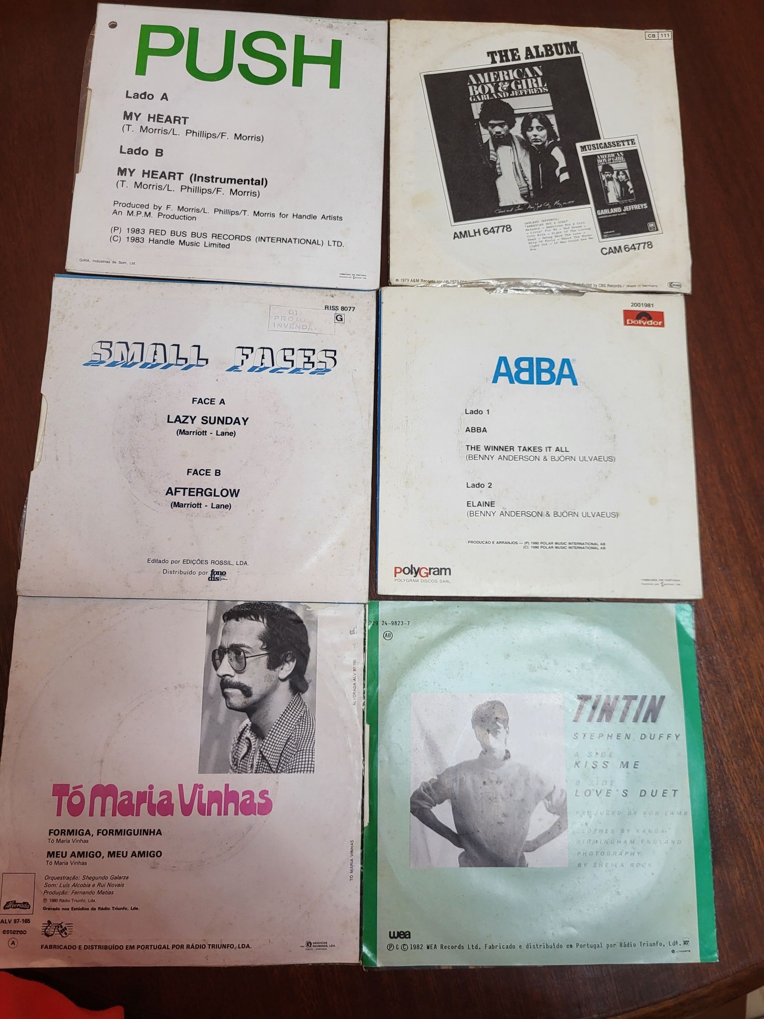 Vários vinis antigos