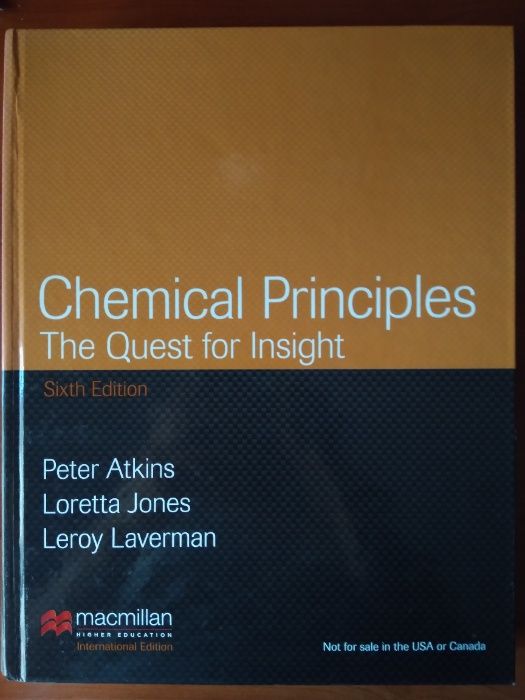 Chemical Principles - The Quest for Insight - 6ed