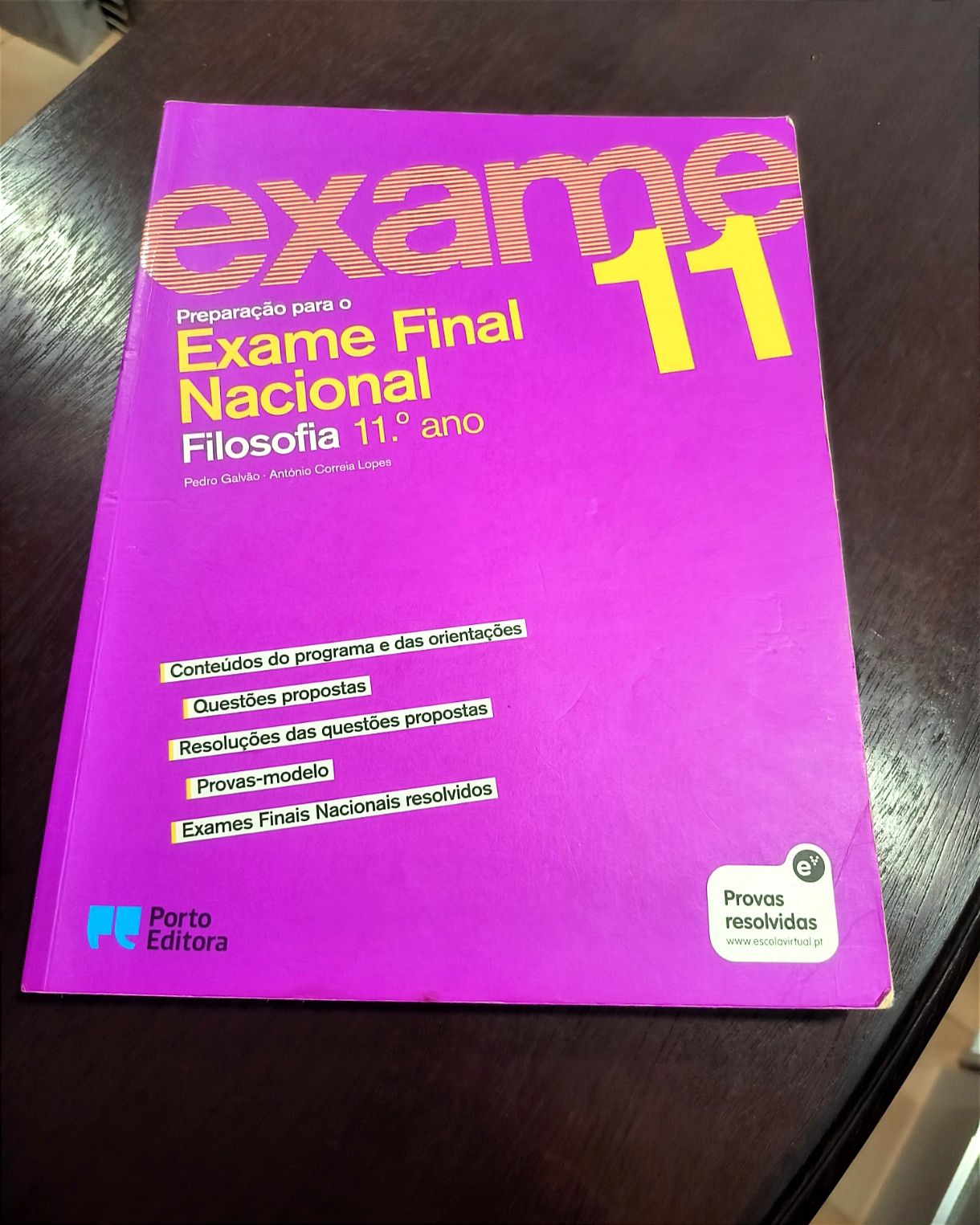 Livro de preparação para exame de filosofia