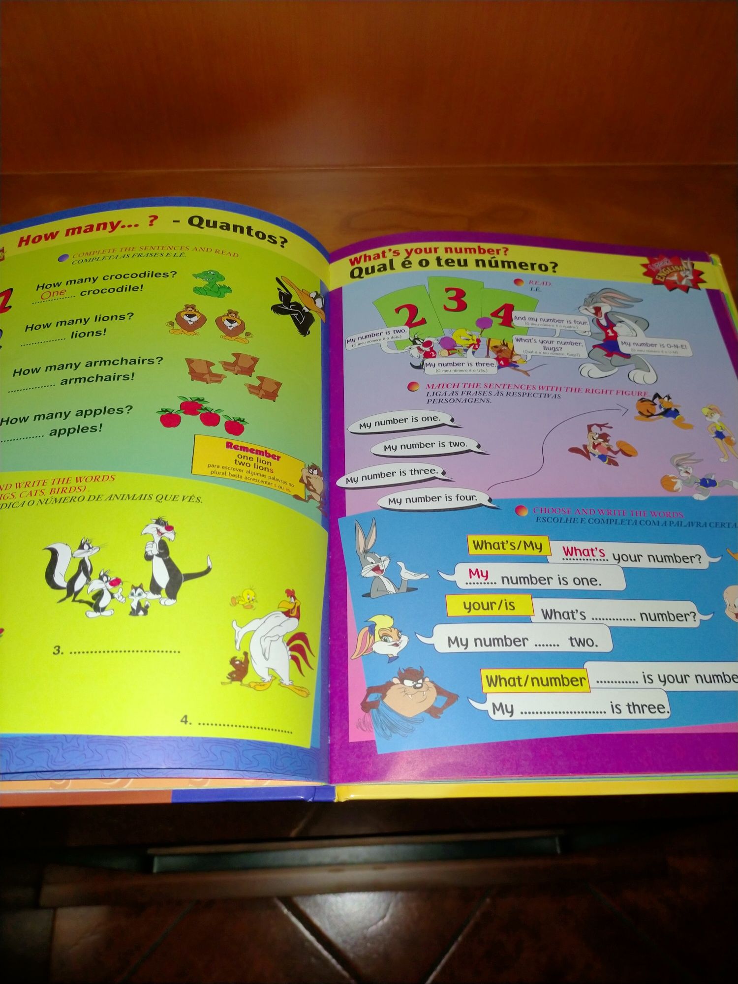 Coleção de livros para aprender inglês