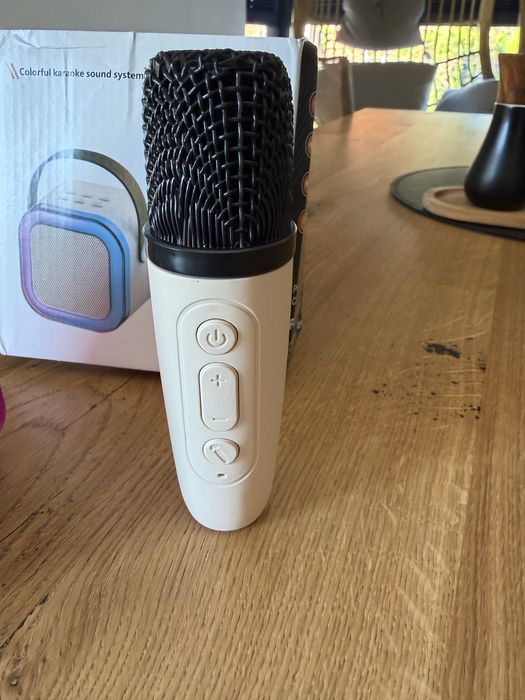 Głośnik Bluetooth Led plus Mikrofon Karaoke! Nowy!