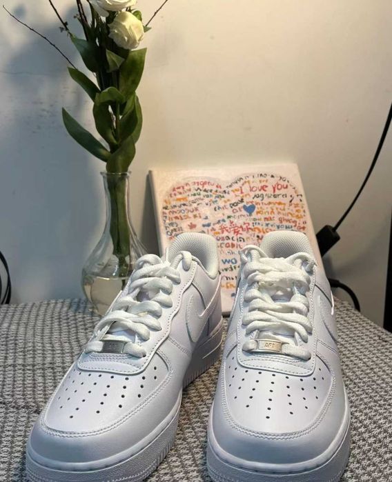 "Buty sportowe " NikeAir_Force1_Low _'07_White Rozmiar.37.5