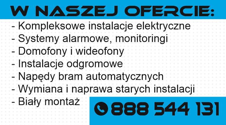 Elektryk,Instalacje elektryczne