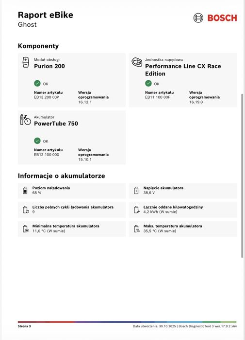 RATY0% gwarancja 12 m-cy GHOST [L] E-RIOT EN FULL PARTY 560 km (nr423)