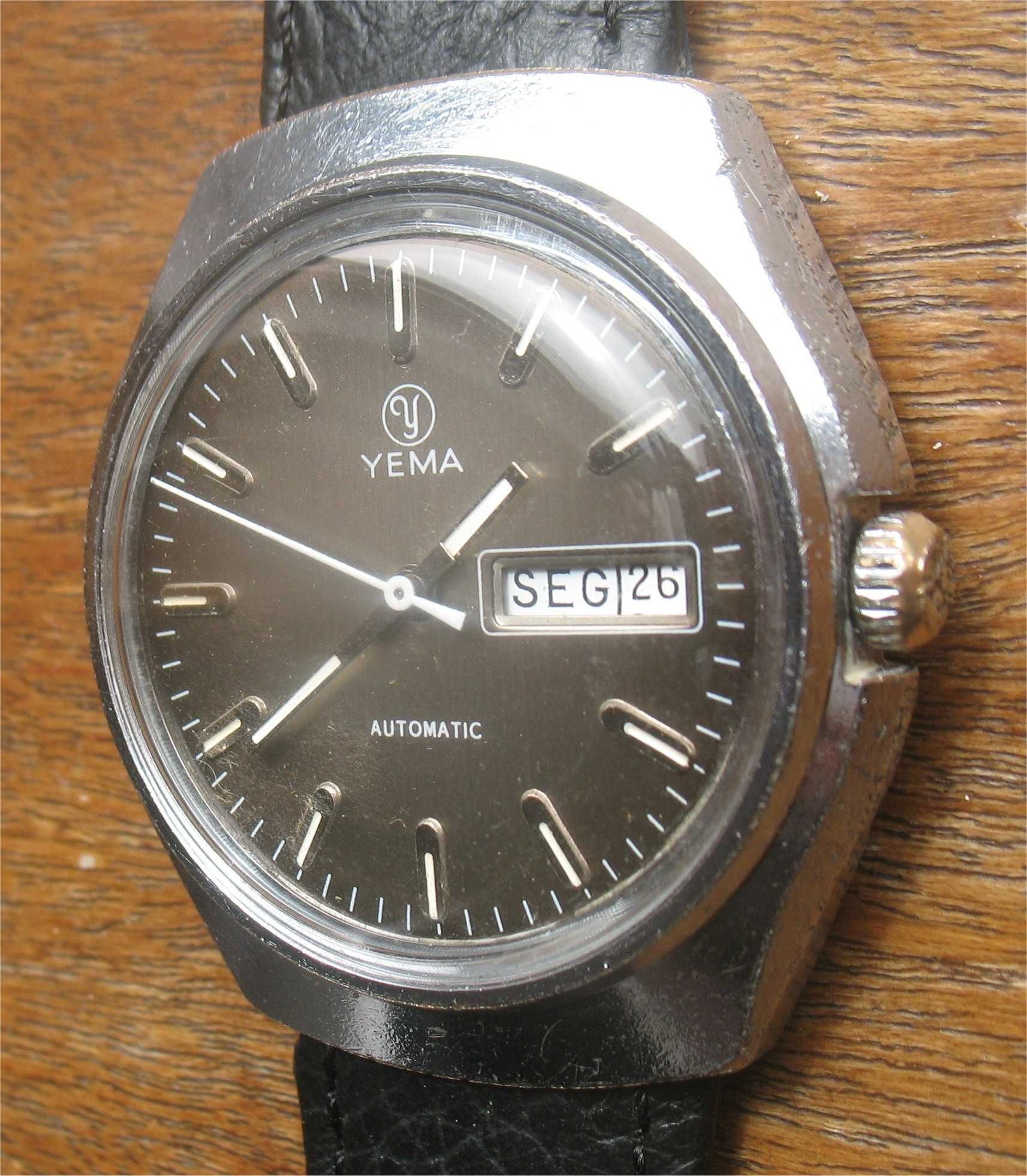 Relógio Mecânico Vintage - Yema - Automatic