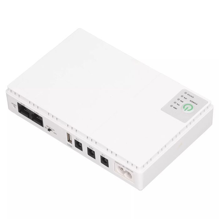 Портативне джерело живлення для роутера  DC mini UPS white