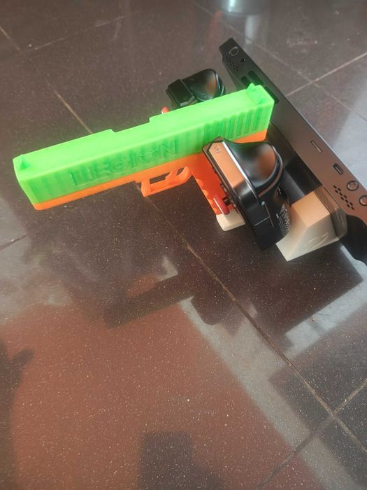 Stand e grip comandos Legion go glock consola