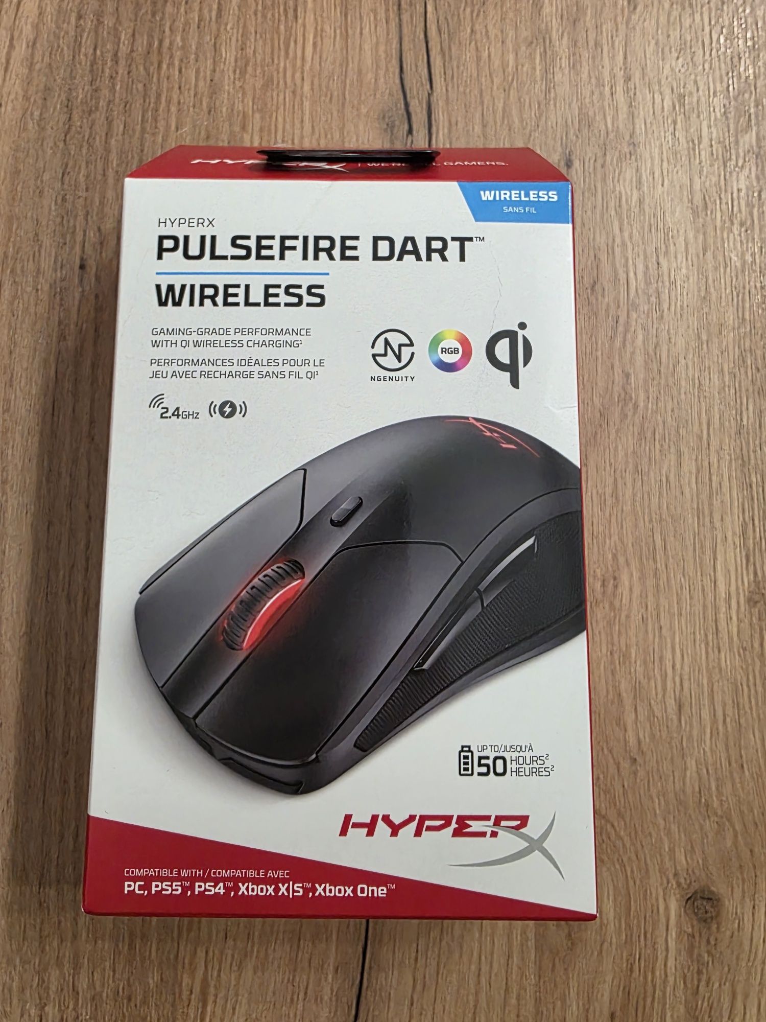Мышь HyperX Pulsefire Dart Wireless Gaming Black