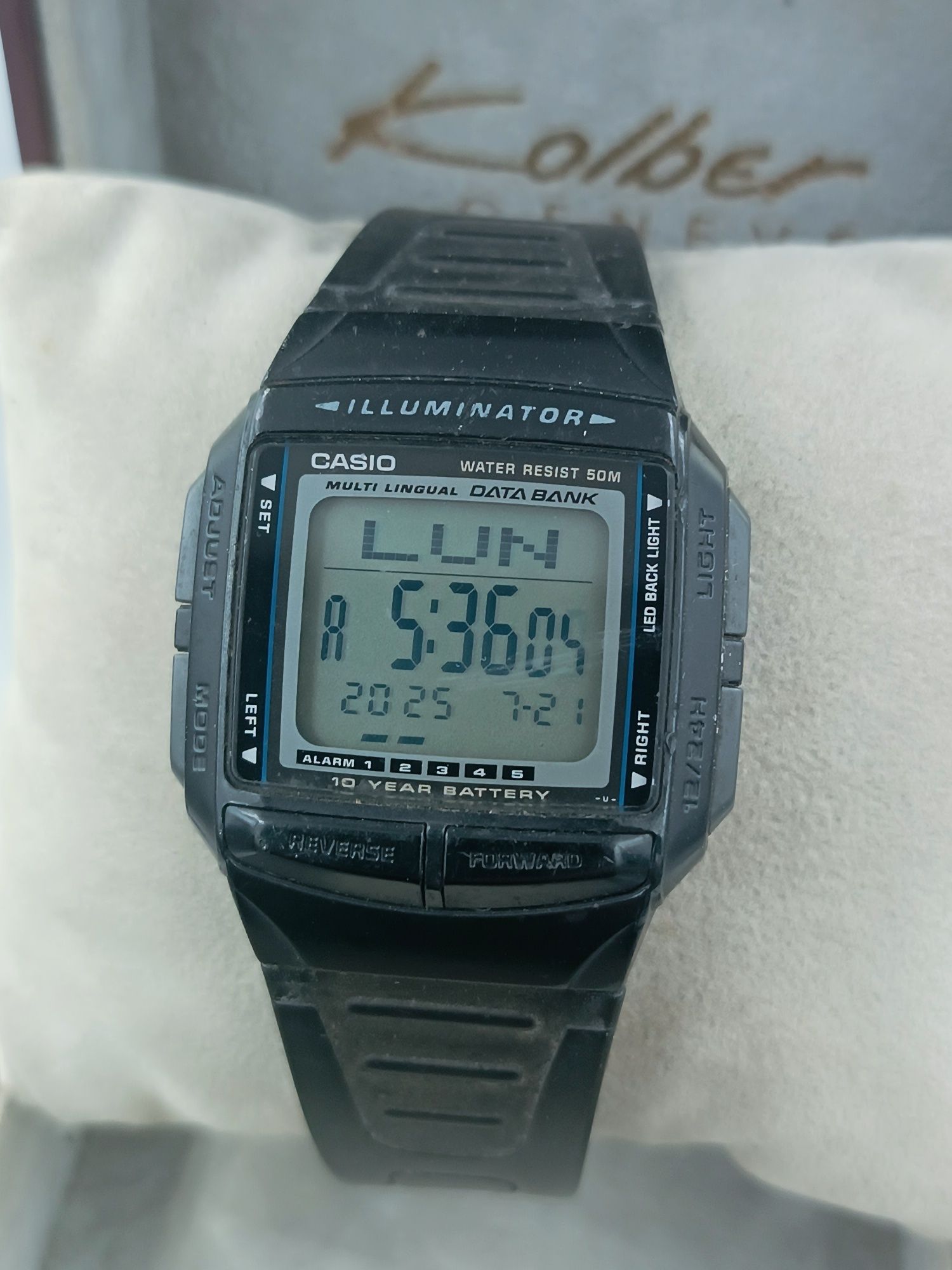 Zegarek casio db36 iluminator