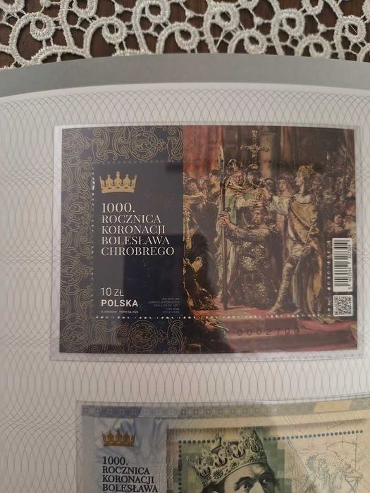 Rocznica Koronacji Bolesława Chrobrego walor kolekcjonerski PWPW i PP
