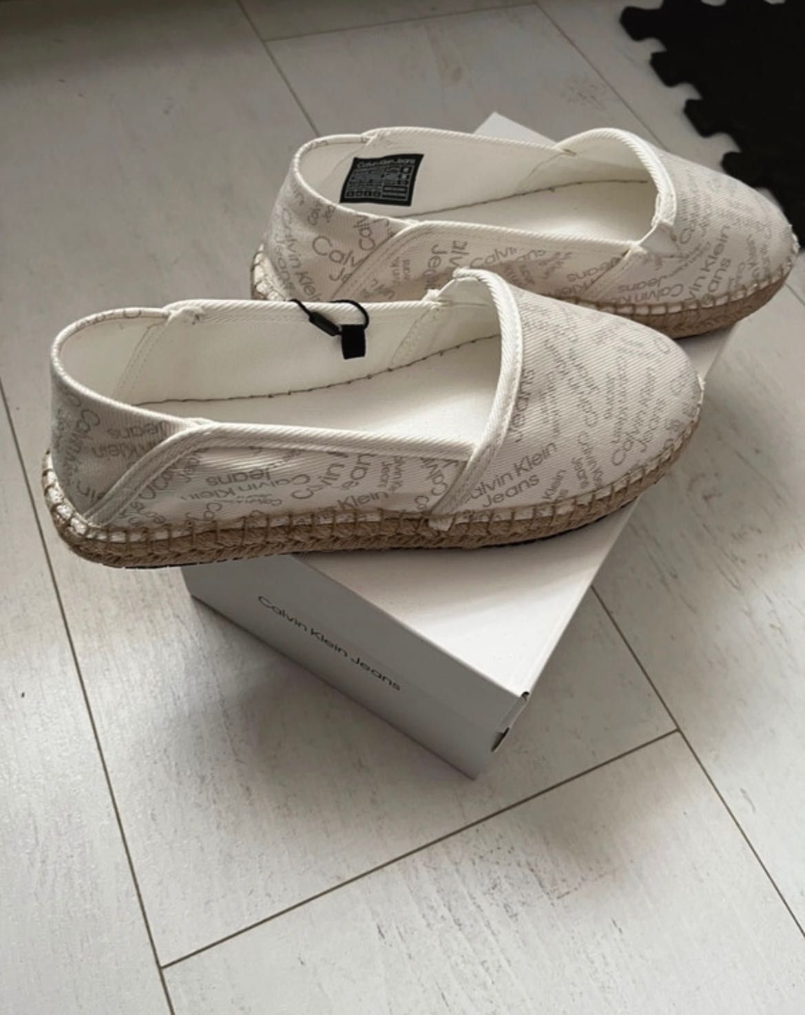 Espadryle Calvin Klein