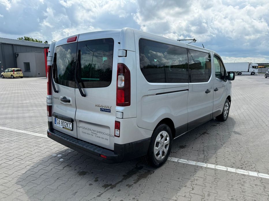 Wynajem Bus 9 osób RENAULT Trafic    Dostępne od ręki