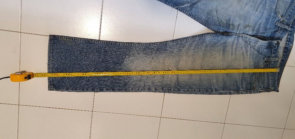 Calças de ganga Levi strauss 507 Boca Larga