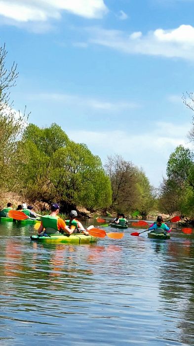 Сплави та походи на байдарках, пакрафтах,
