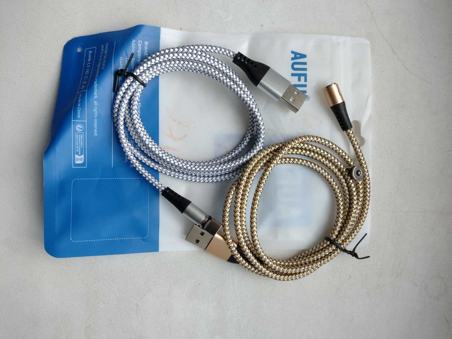 Магнітний кабель USB швидкоЇ зарядки та передачі даних AUFU 5A