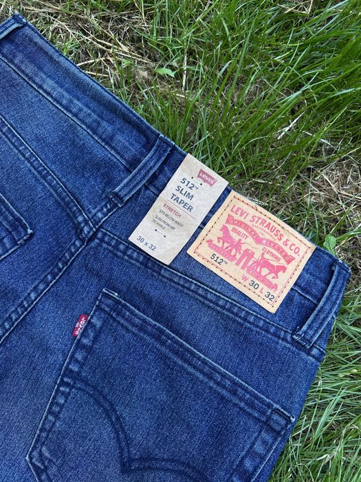 Джинси Levi’s оригінал нові чоловічі сині 30 40 casual 502 510 511 512