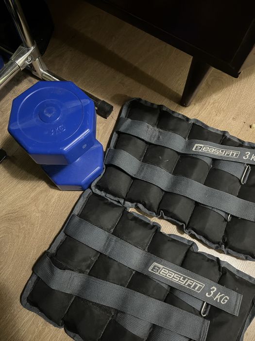 Продам утяжувачі і гантелі