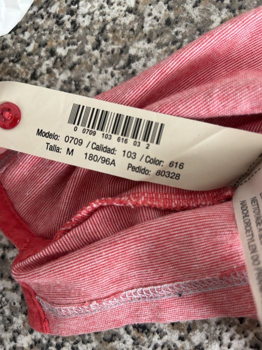 Polo/T-shirt Vermelho MASSIMO DUTTI