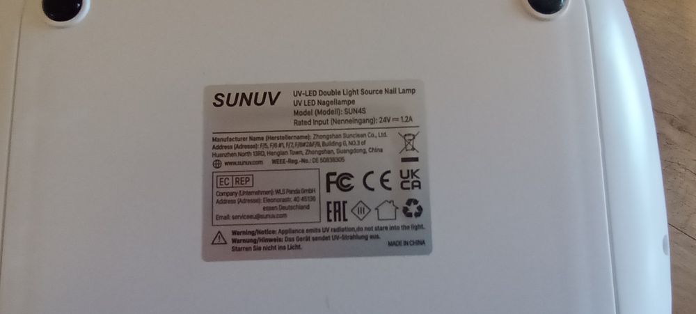 Lampa UV LED paznokcie hybrydy