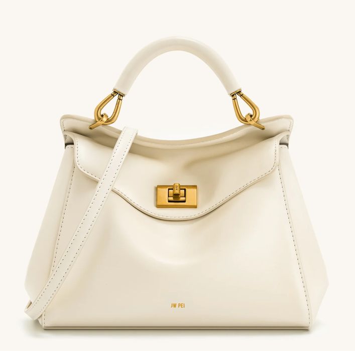 Сумка JW PEI молочна