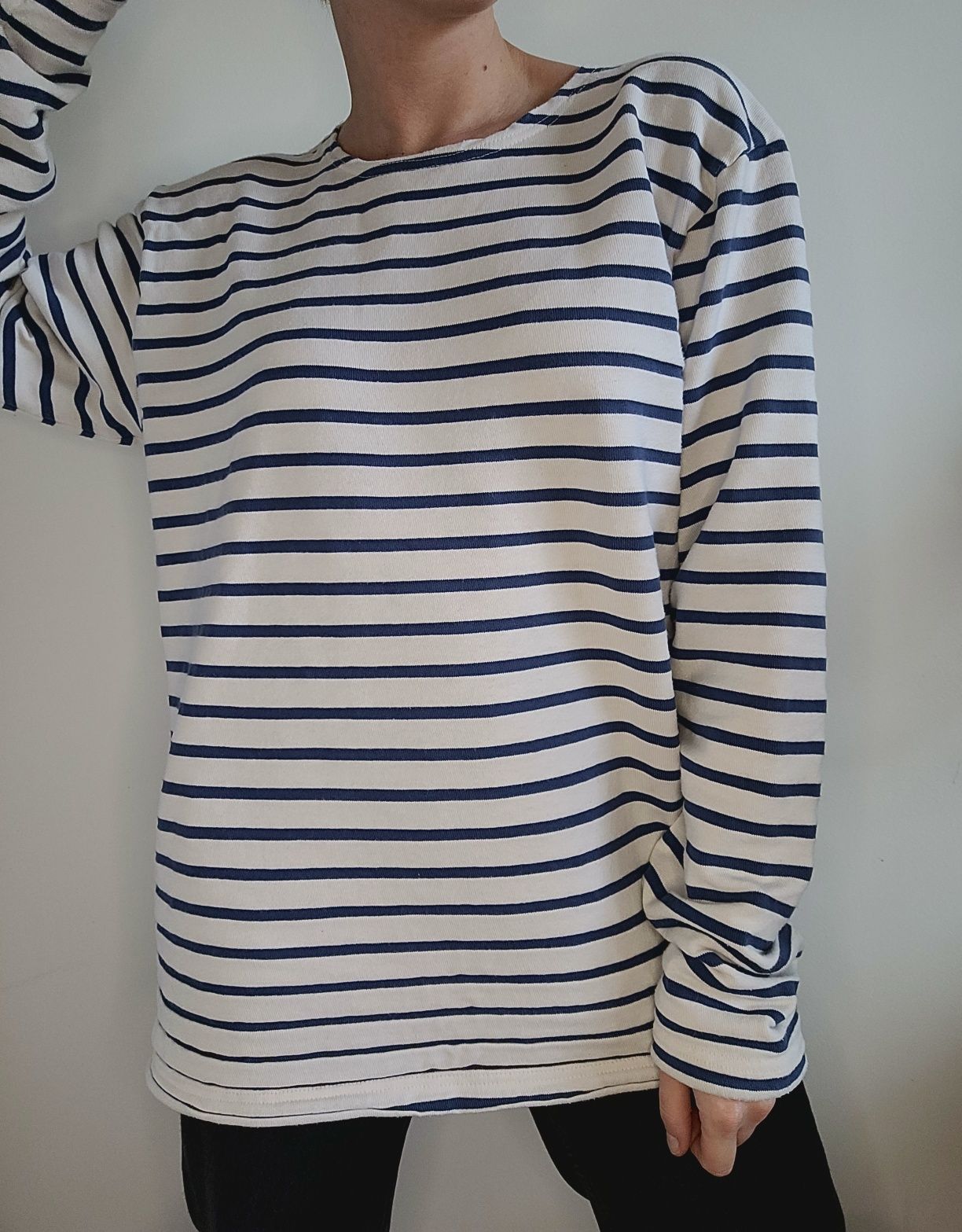 Bluza w paski oversize premium Mads Norgaard