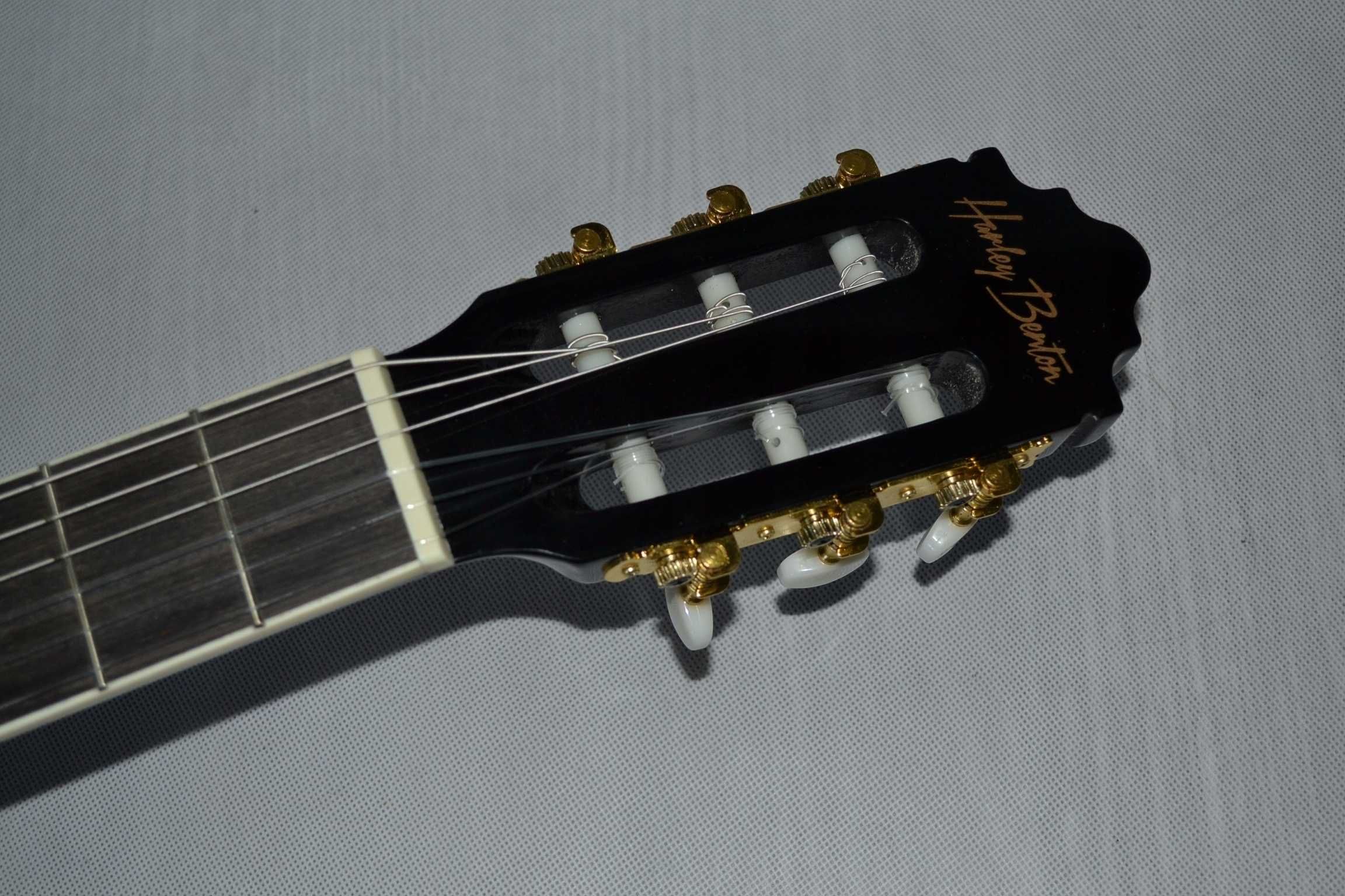 Harley Benon CG-200-CE BK gitara ELEKTROKLASYCZNA wyregulowana