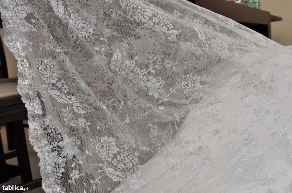 Koronkowa suknia ślubna SOPHIA TOLLI - Y1901 Felice - r 38 + gratis