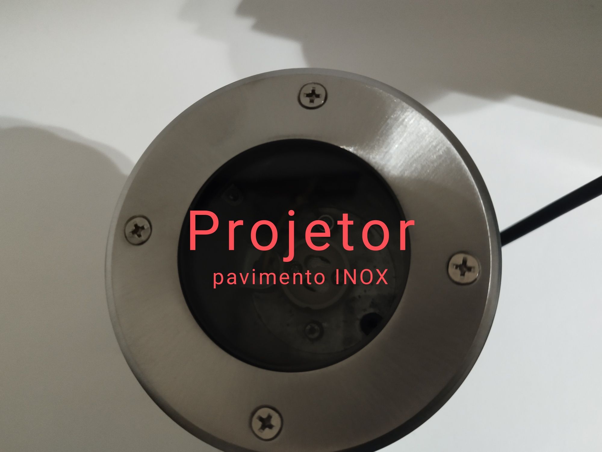 Projetores de chão INOX novos