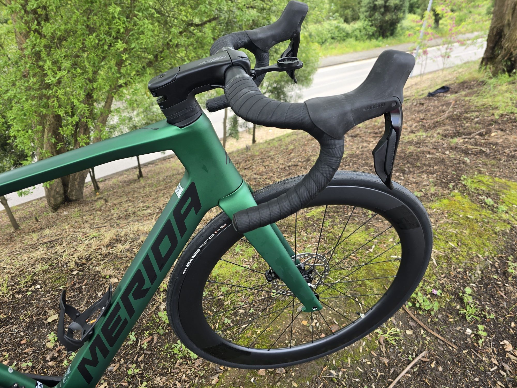 Merida reacto L rodas carbono oportunidadeee