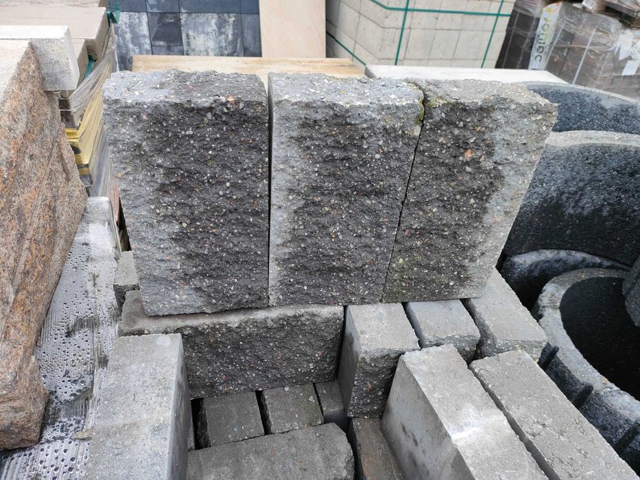 Blat stół grill kuchnia taras palisada kostka brukowa ogrodzenie mur