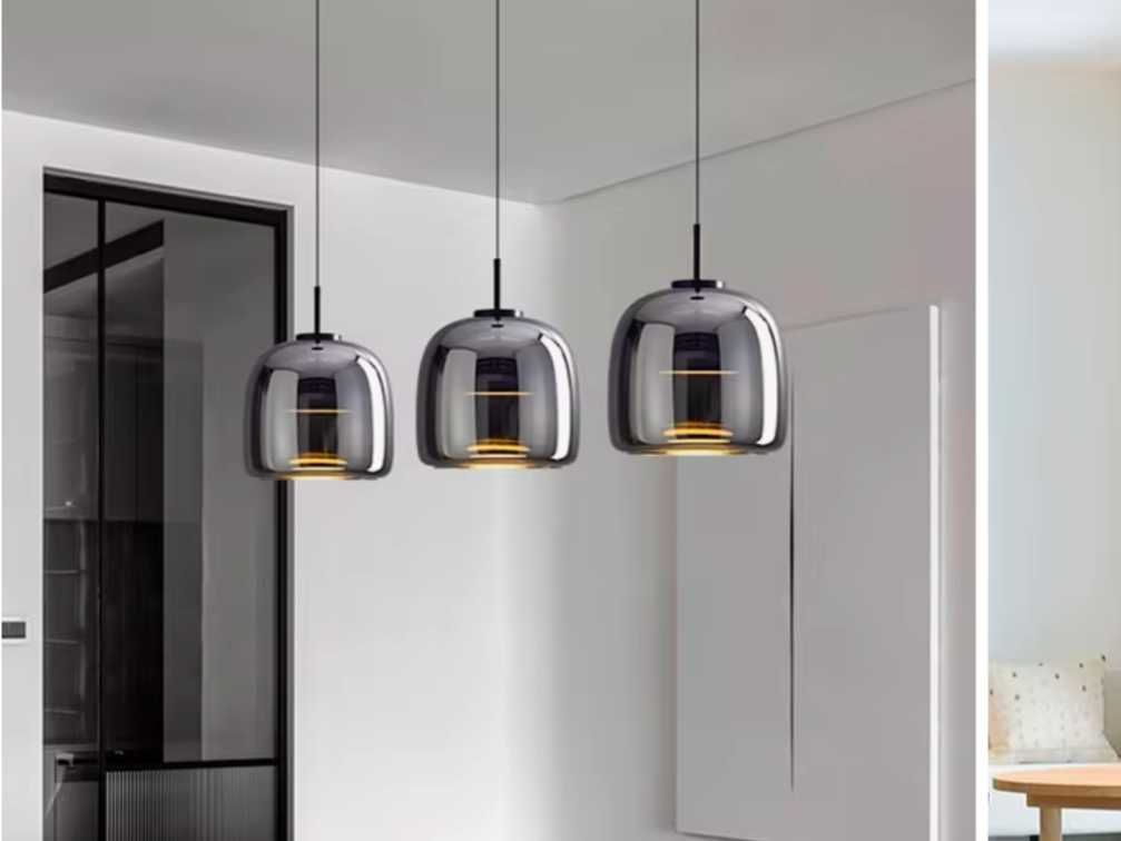 2x Candeeiros LED de Teto Suspensos Ilha, Cozinha, Quarto NOVOS