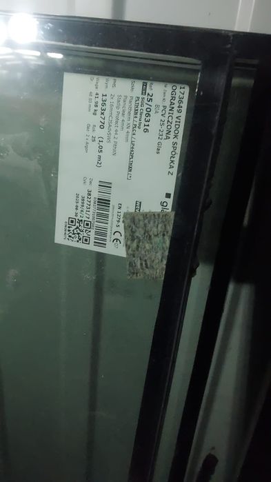 Gotowe szyby zespolone trójkomorowe w ramie