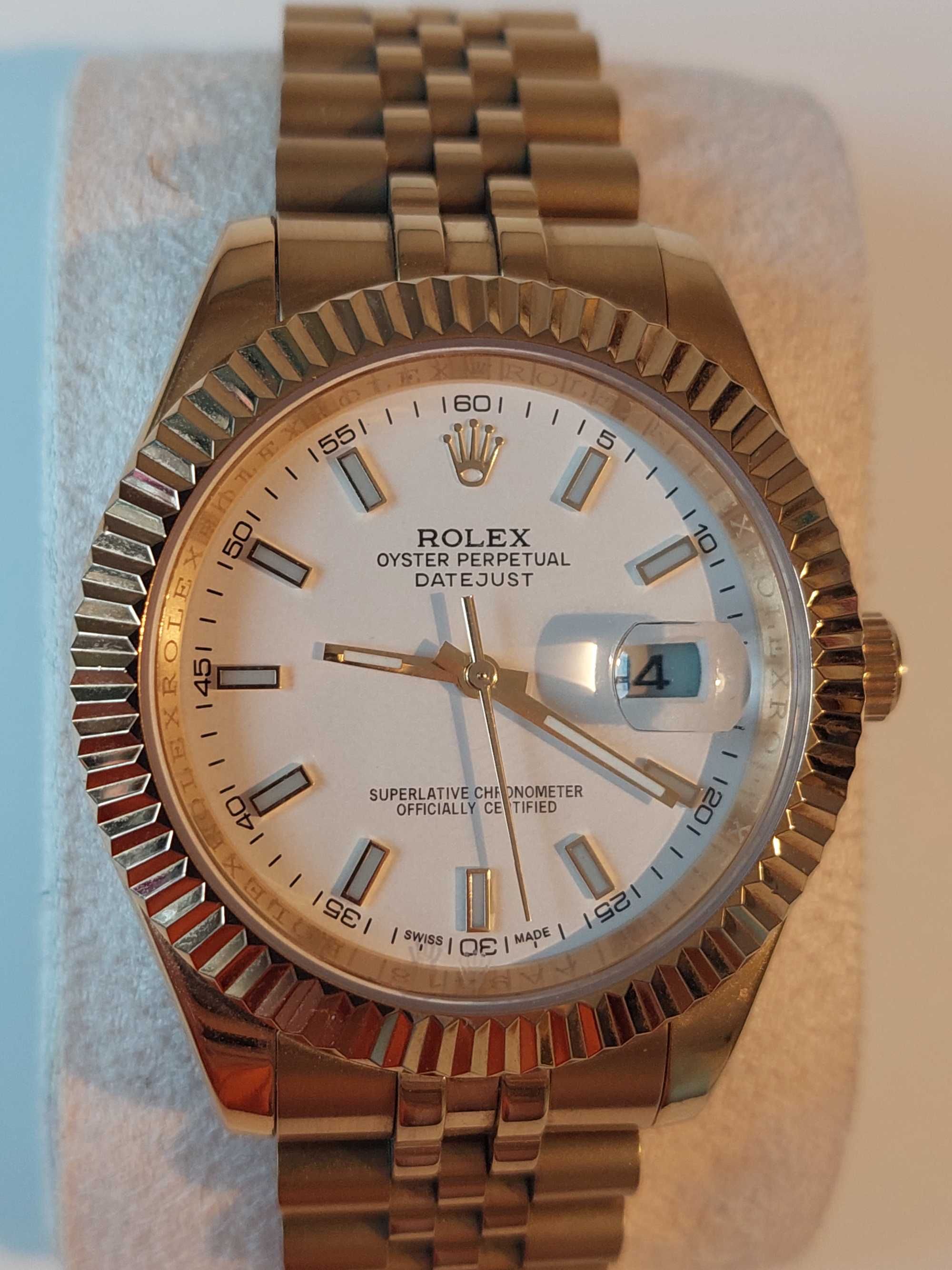 Zegarek złoty Rolex Datejust